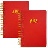 #ThisIsMyEra 90 Day Planner - Red Spiral Bound UK ONLY
