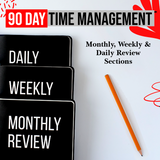 #ThisIsMyEra 90 Day Planner - Red Spiral Bound UK ONLY