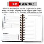 #ThisIsMyEra 90 Day Planner - Red Spiral Bound UK ONLY