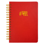 #ThisIsMyEra 90 Day Planner - Red Spiral Bound UK ONLY