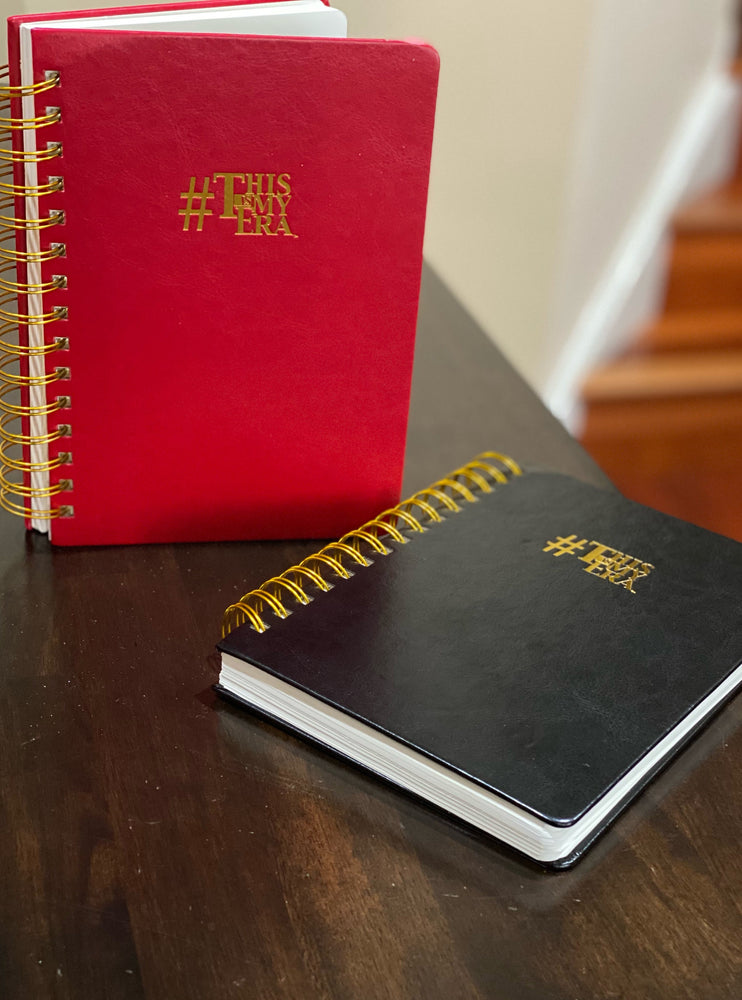 #ThisIsMyEra 90 Day Planner - Red Spiral Bound UK ONLY