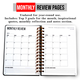 #ThisIsMyEra 90 Day Planner - Red Spiral Bound UK ONLY