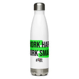 I Work Hard, I Work Smart - Water Bottle